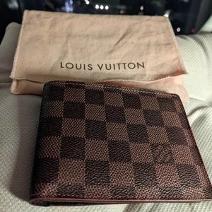Louis Vuitton LV Damier Ebene Men’s Wallet
